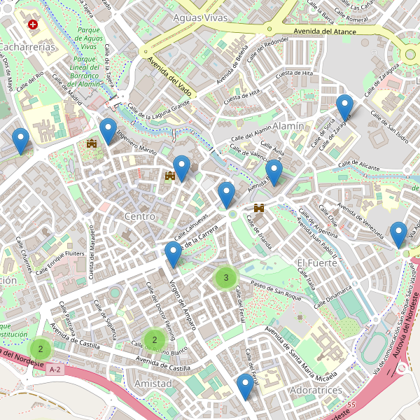 Thumbnail Mapa de restaurantes en Guadalajara