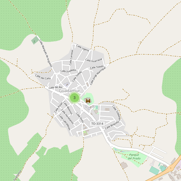 Mapa de restaurantes en Guadamur Thumbnail