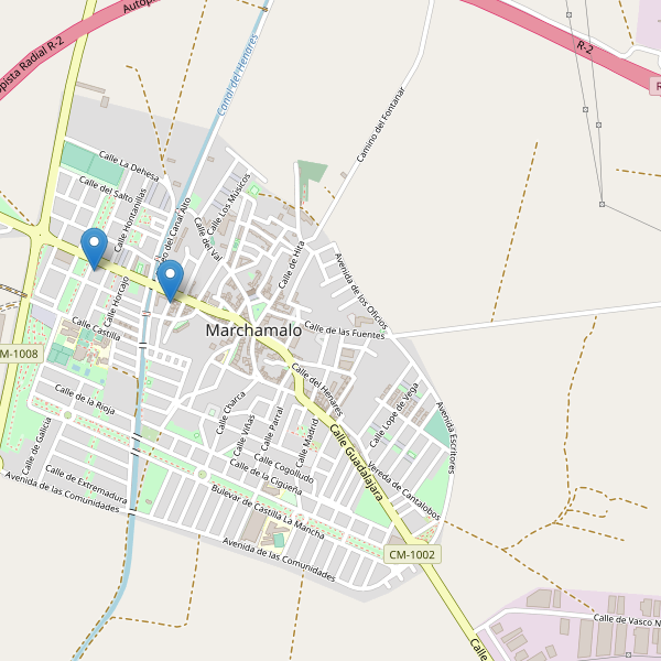 Thumbnail Mapa de restaurantes en Marchamalo