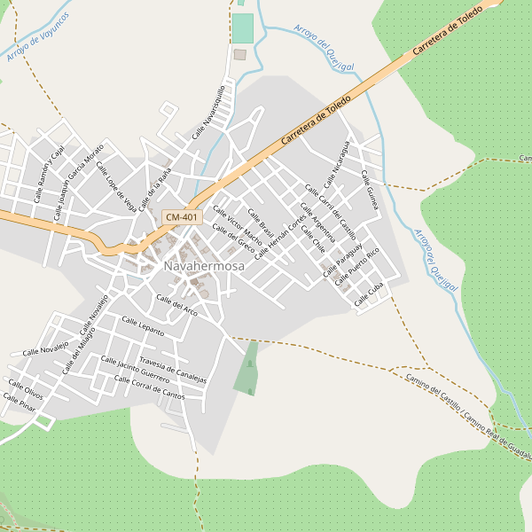 Thumbnail Mapa de restaurantes en Navahermosa