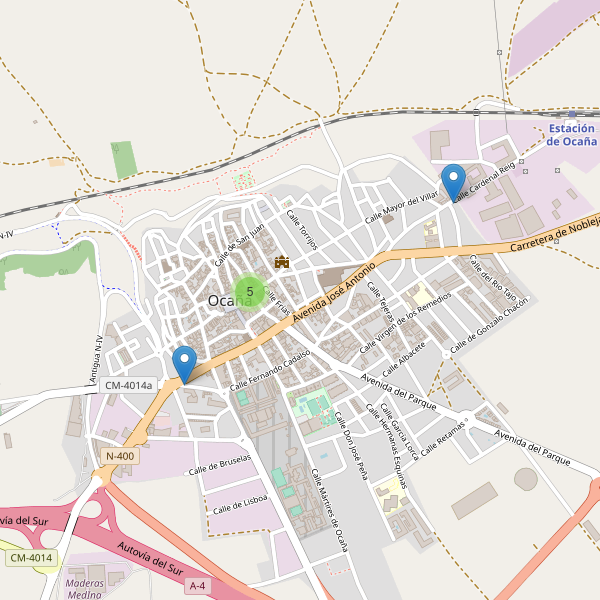 Thumbnail Mapa de restaurantes en Ocaña