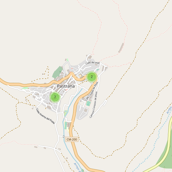 Thumbnail Mapa de restaurantes en Pastrana