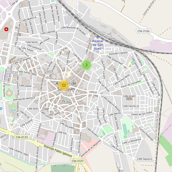 Mapa de ropa en Alcázar de San Juan Thumbnail