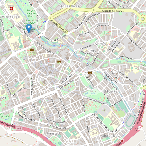 Mapa de sitios-arqueologicos en Guadalajara Thumbnail