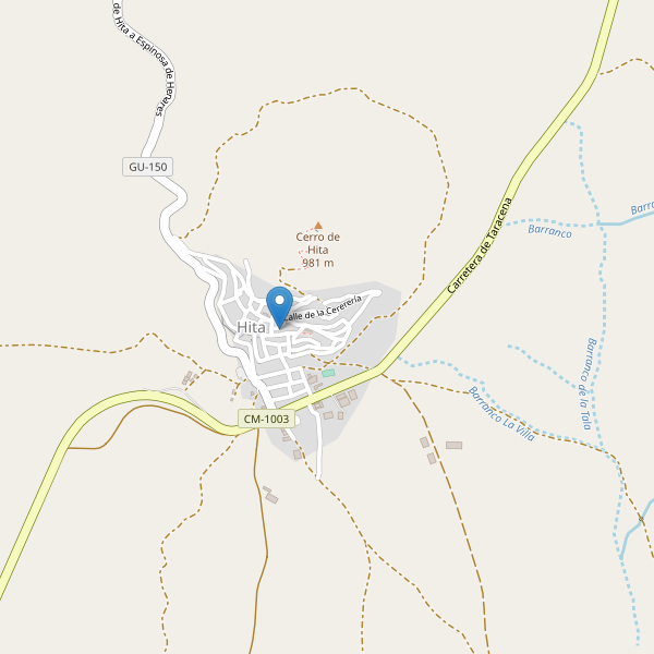 Mapa de sitios-arqueologicos en Hita Thumbnail