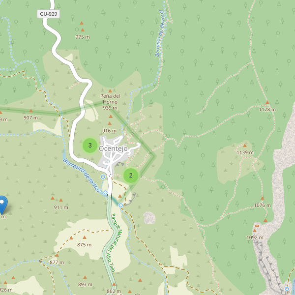 Mapa de sitios-arqueologicos en Ocentejo Thumbnail