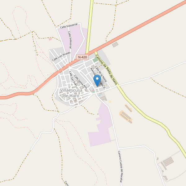 Mapa de sitios-arqueologicos en Villaescusa de Haro Thumbnail