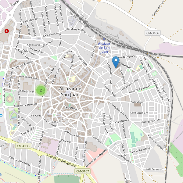 Thumbnail Mapa de supermercados en Alcázar de San Juan