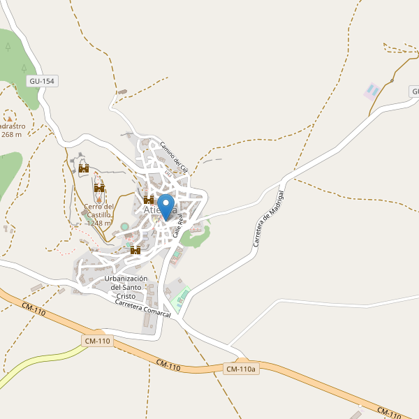 Thumbnail Mapa de supermercados en Atienza