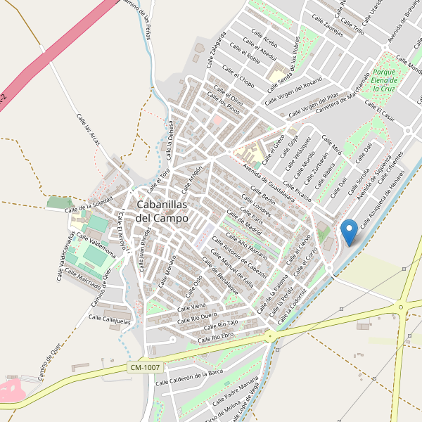 Thumbnail Mapa de supermercados en Cabanillas del Campo