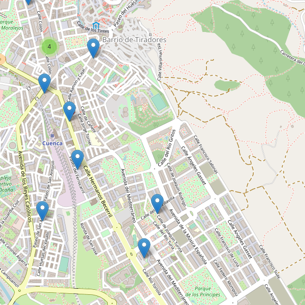 Thumbnail Mapa de supermercados en Cuenca