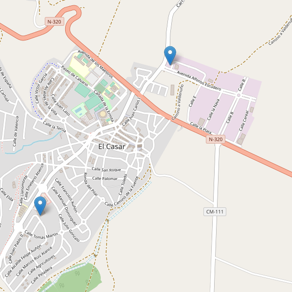 Thumbnail Mapa de supermercados en El Casar