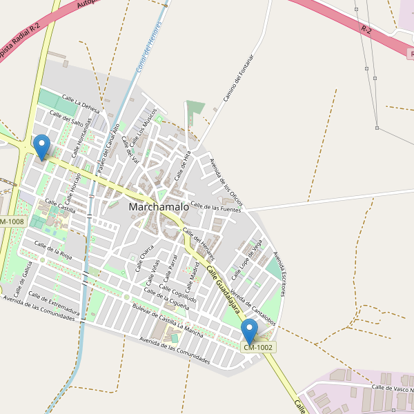 Thumbnail Mapa de supermercados en Marchamalo