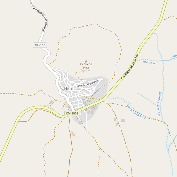 Mapa de taxi en Hita Thumbnail