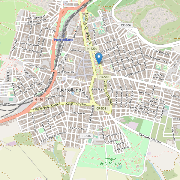 Mapa de taxi en Puertollano Thumbnail