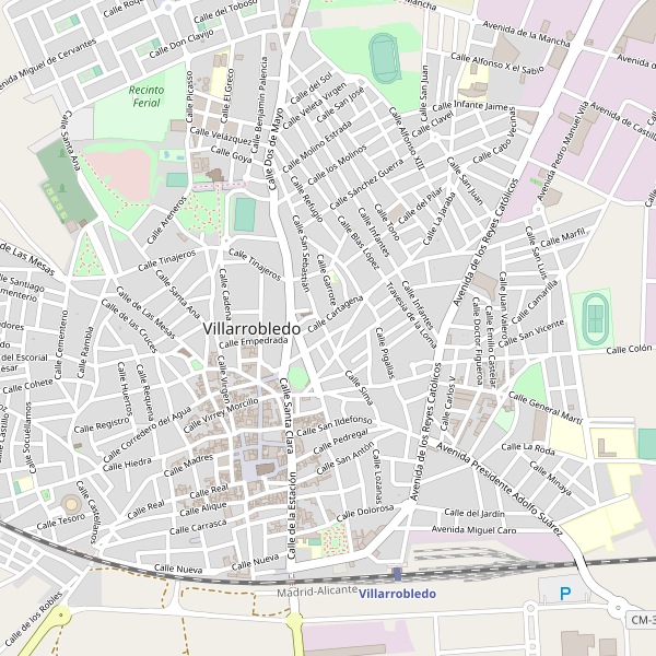 Mapa de taxi en Villarrobledo Thumbnail