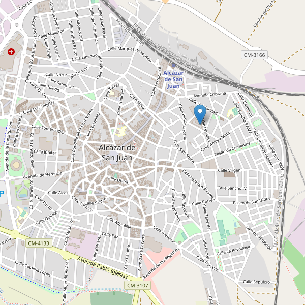 Thumbnail Mapa de teatros en Alcázar de San Juan