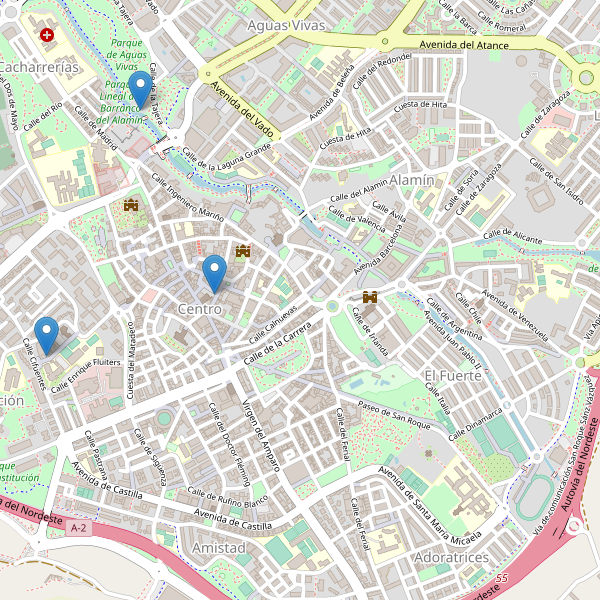 Thumbnail Mapa de teatros en Guadalajara