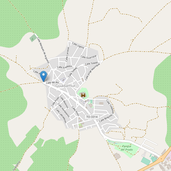 Mapa de teatros en Guadamur Thumbnail