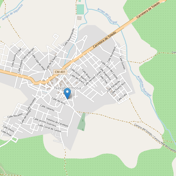 Thumbnail Mapa de teatros en Navahermosa