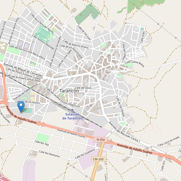 Thumbnail Mapa de teatros en Tarancón