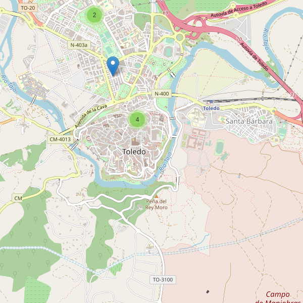 Thumbnail Mapa de teatros en Toledo