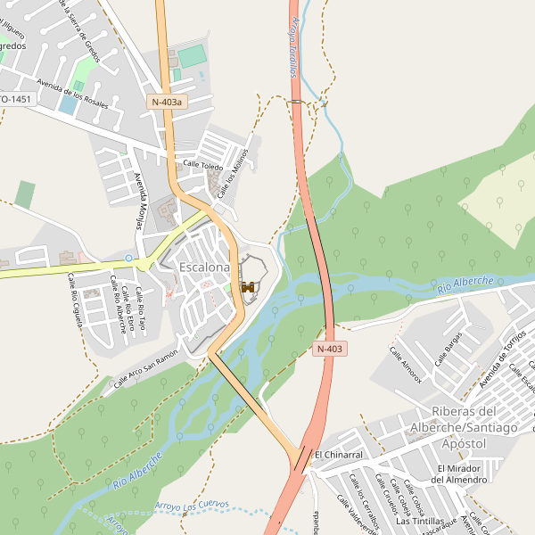 Mapa de telefonos en Escalona (TO) Thumbnail