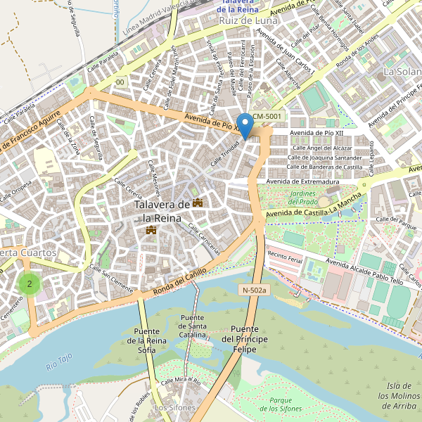 Mapa de telefonos en Talavera de la Reina Thumbnail