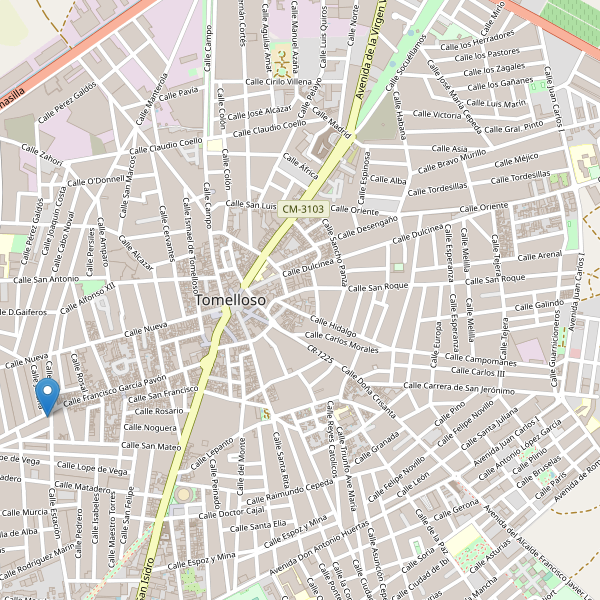 Mapa de telefonos en Tomelloso Thumbnail