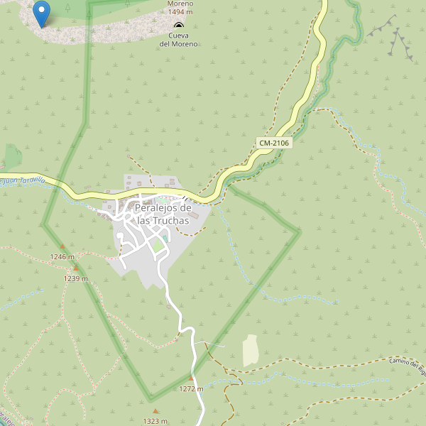 Mapa de vistas en Peralejos de las Truchas Thumbnail