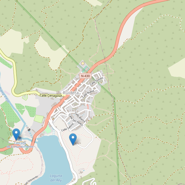 Mapa de vistas en Ruidera Thumbnail