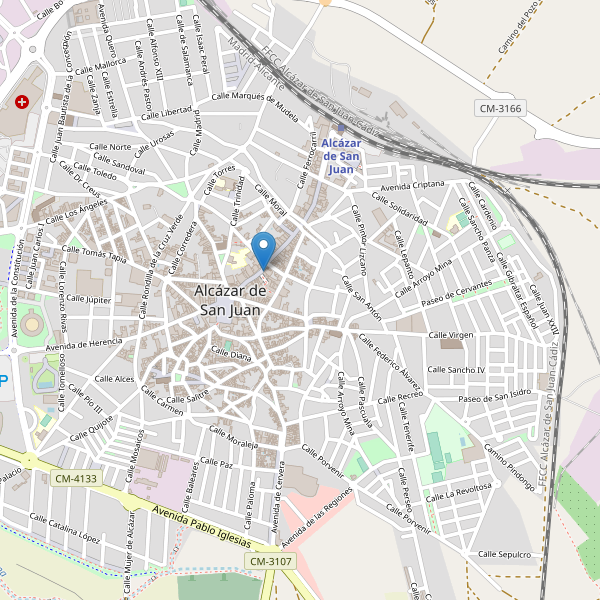 Mapa de zapatos en Alcázar de San Juan Thumbnail