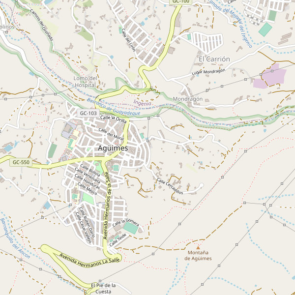 Mapa de aparcamientos-bicicletas en Agüimes Thumbnail