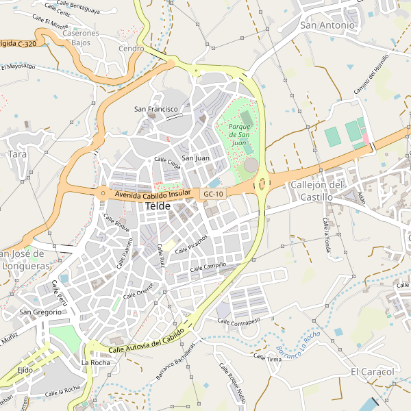 Mapa de aparcamientos-bicicletas en Telde Thumbnail