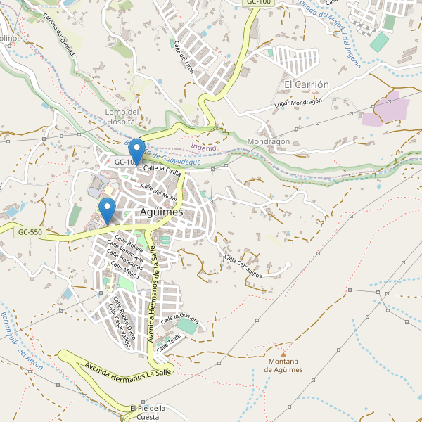 Mapa de aseos en Agüimes Thumbnail