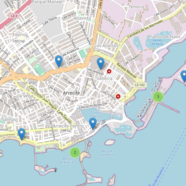 Mapa de aseos en Arrecife Thumbnail