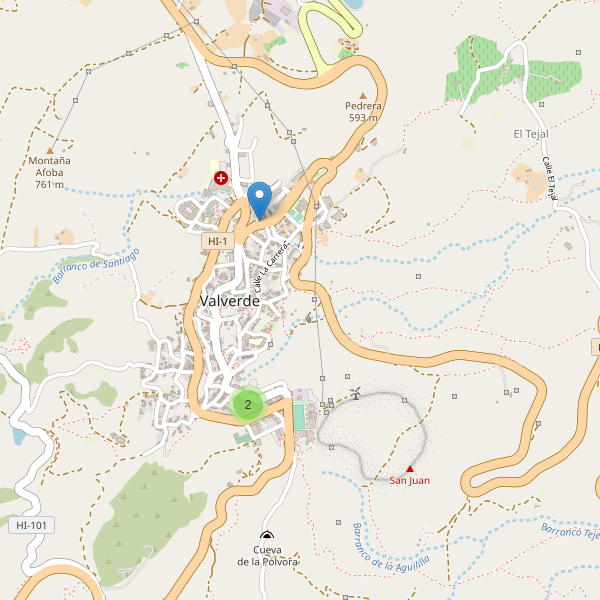 Mapa de aseos en Valverde (TF) Thumbnail