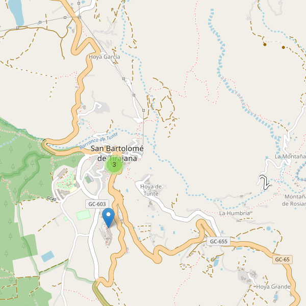 Mapa de bares en San Bartolomé de Tirajana Thumbnail