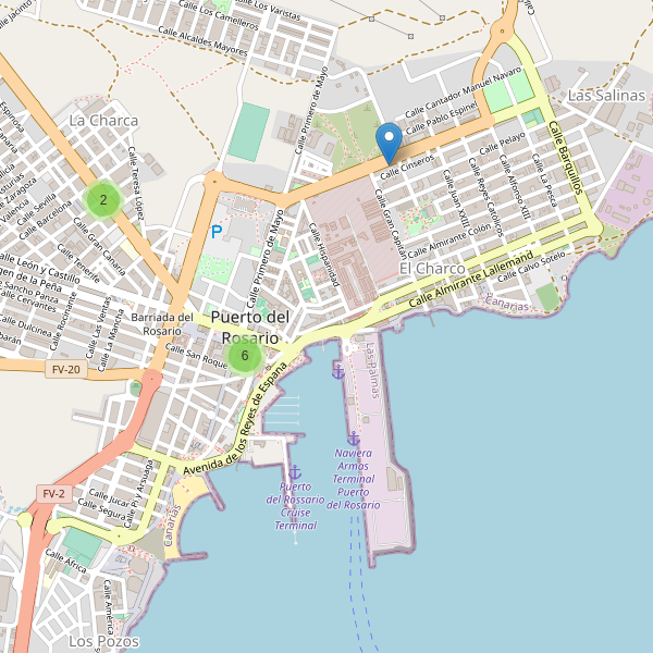 Mapa de cajeros-automaticos en Puerto del Rosario Thumbnail