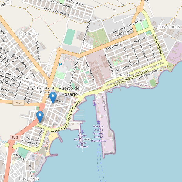 Thumbnail Mapa de cines en Puerto del Rosario