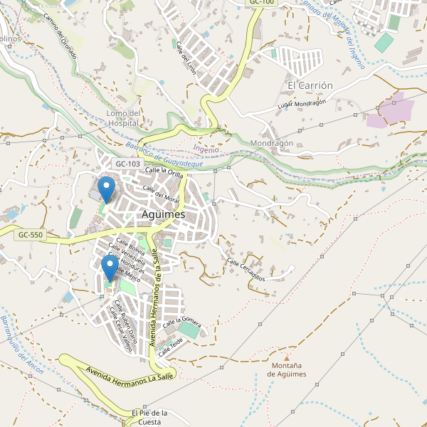 Mapa de escuelas en Agüimes Thumbnail