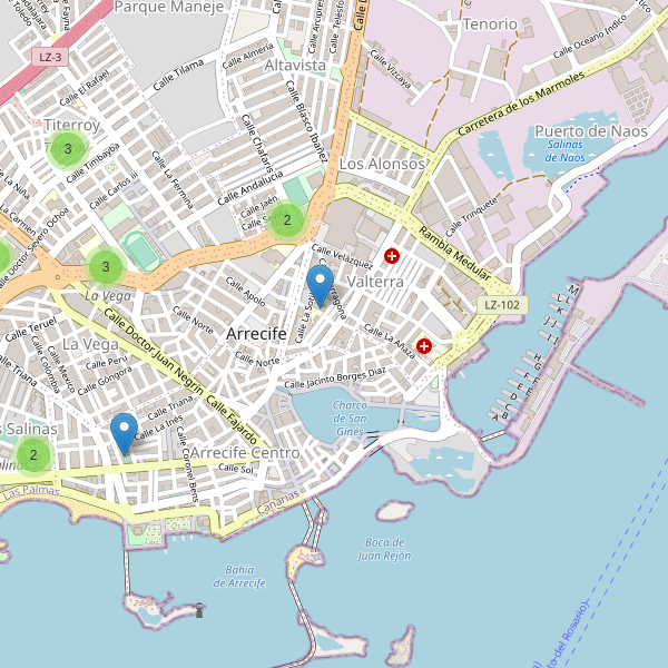 Mapa de escuelas en Arrecife Thumbnail