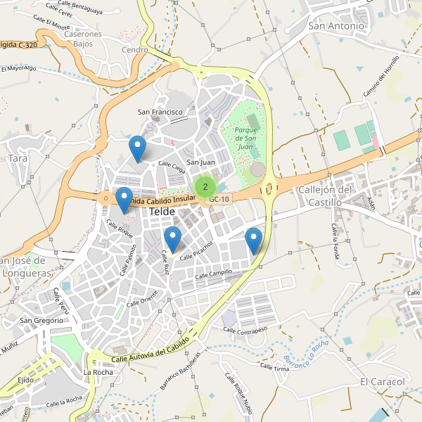 Mapa de escuelas en Telde Thumbnail