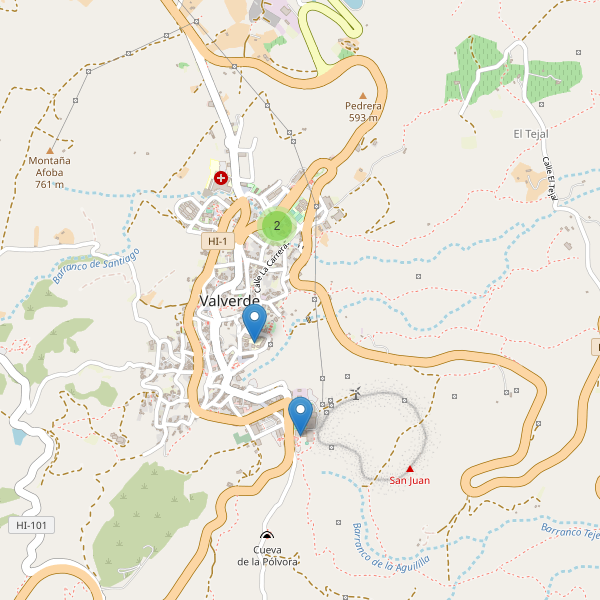 Mapa de escuelas en Valverde (TF) Thumbnail