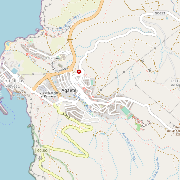 Mapa de estaciones en Agaete Thumbnail
