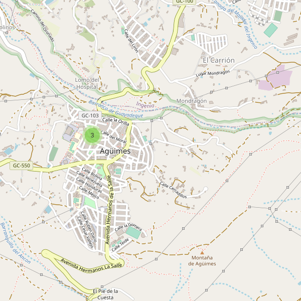 Thumbnail Mapa de hoteles en Agüimes