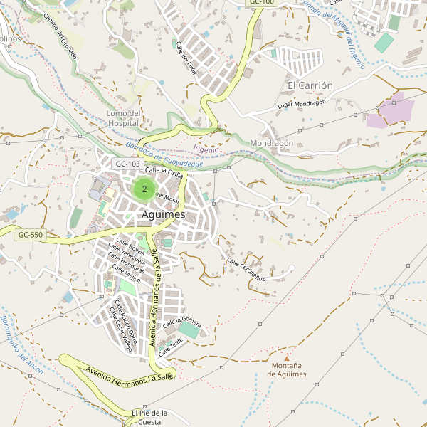 Mapa de iglesias en Agüimes Thumbnail