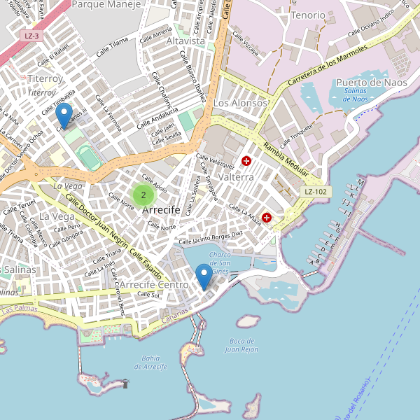 Mapa de iglesias en Arrecife Thumbnail