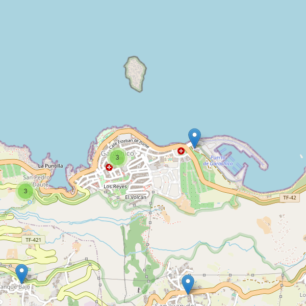 Mapa de iglesias en Garachico Thumbnail