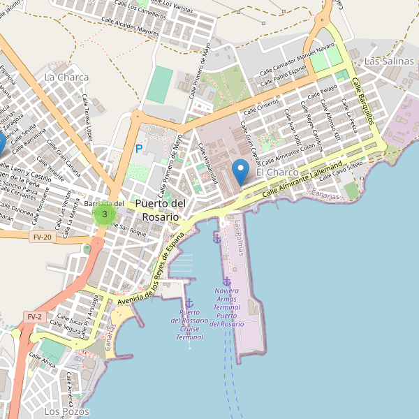 Mapa de iglesias en Puerto del Rosario Thumbnail